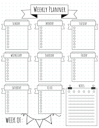 Check spelling or type a new query. Bullet Journal Weekly Planner Template