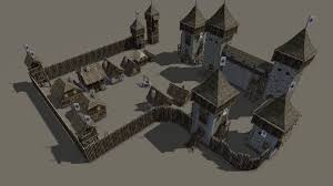 Town Sketchfab By Pjotruska Towns 3d Model Model