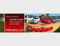 Metro kia of madison kia's virtual dealership offers a wide variety of new and used cars, kia incentives, service specials, and kia parts savings. Goben Cars Dealership In Madison Wi Carfax