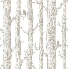 Black And White Wallpaper Borders Uk Nuwallpaper The Forest Grey 5 5m L X 52cm W Floral And Botanical Roll Wallpaper Wayfair Co Uk Tree Wallpaper Forest Wallpaper Peel And Stick Wallpaper