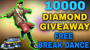 Methods to get free unlimited diamonds in free fire. 10000 Diamond Giveaway In Free Fire Free Break Dance Bundle Giveaway Cupid Scar Giveaway Youtube