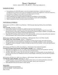 Apply for a conagra foods, inc. Finance Manager Resume Example Plant Controller