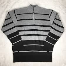 Save on black sweaters at jcpenney®. True Rock Sweaters True Rock Black Grey Stripe 4 Zip Sweater Poshmark
