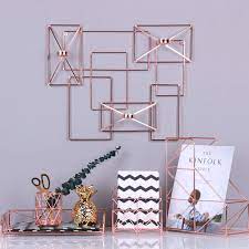 Set of 2 wall candle sconces perfect for displaying your favorite flameless. Metal Wall Decor For Bedroom Rose Gold Nugorise Wall Mounted Candle Holder Decorative Candle Wall Sconce Living Room Gallery Wall And Entryway Candle Sconces Candleholders Ekoios Vn