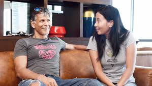 His mom joins milind during the penultimate day of tgir near manor. Age Is Just A Number Roger That Say Milind Soman And Ankita Konwar Telegraph India