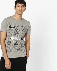 Harry Potter Print T Shirt