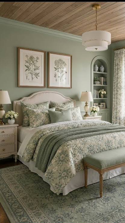 Olive Green Bedroom Design Ideas for a Cozy Home Retreat