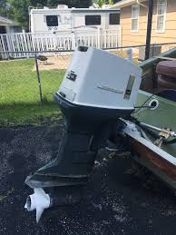 Grandpa Dan McCargar على X: "@JoeSoucheray 1969 55 hp Johnson outboard.  Runs as good today as it did 50 years ago. On a 16 foot Alumacraft with a  Shorlander Trailer. NOT FOR