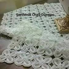 Tig Orgu Dantel Yemek Masasi Ortusu Serifenin Orgu Dunyasi Dantel Tig Isleri Orgu