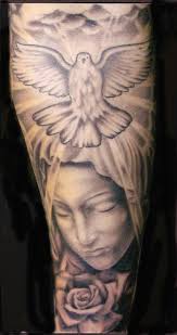 They represent so much more than just an image. Religious Tattoo Sleeves