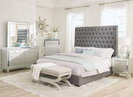 Dive into sleep bliss with one of our queen size beds! Camille 5 Pc Grey Metallic Mercury Queen Bedroom Set By Coaster