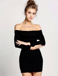 Product Description New Women Off Shoulder Stretch Tunic Tight Fitted Club Wear Womens Fashion Dresses Cocktail Women S Fashion Dresses Fashion Clothes Women