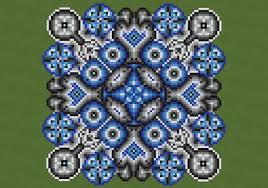 Radiance Of Circles Minecraft Project Minecraft Projects Minecraft Minecraft Pattern