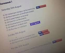 Giải bóng đá ngoại hạng anh (tiếng anh: Ro Rá»‰ Lá»‹ch Thi Ä'áº¥u Vong 1 Ngoáº¡i Háº¡ng Anh 2019 20 Nha Premier League