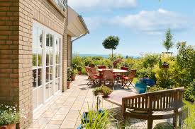 Geflieste Terrasse Fliesen Terrasse Danhaus Landhaus