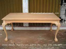 Unfinished Mahogany Furniture Chippendale Wooden Dining Table Made Of Fine Solid Kiln Dry Mahogany Mahogany Furniture Italian Style Furniture Raw Furniture