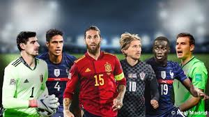 Experience of belonging to real madrid! Ergebnisse Der Fur Ihre Nationalmannschaften Nominierten Real Madrid Spieler Real Madrid Cf