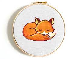 Browse by theme and level to find the design of your dreams! Fox Cross Stitch Pattern Baby Foxes Nursery Decor Baby Cross Stitch Pdf Woodland Little Fox Embroidery Design Easy Modern Cross Stitch Pdf Padroes De Ponto Cruz Bordado Ponto Cruz Ponto Cruz