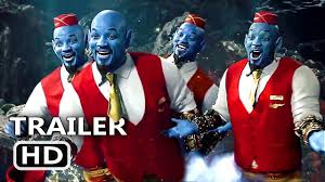 When he finds a magic lamp, he uses the genie's magic power to make himself a prince in order to marry her. Aladdin Genie S Clones Clip Trailer New 2019 Will Smith Disney Movie Hd Youtube