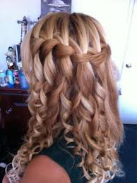I Love This Braid I Believe It S Called The Waterfall Braid Sac Masasi Sac Kolay Sac Modelleri
