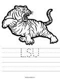 Print lsu pages in free color | coloring pages of lsu tigers faculty 03. Lsu Coloring Page Twisty Noodle
