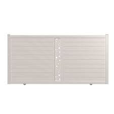 Check spelling or type a new query. Portail Coulissant Alu Decor Bulle Mix It Blanc Naterial L 362 X H 170 5 Cm Leroy Merlin