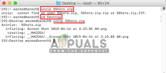 Fix Unable To Expand Zip File On Mac Appuals Com