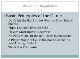 Some of the more important rules as well as rules unique to the cal intramural sports program are included herein. Volleyball Rules Regulation And Terminology