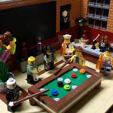 Lego Pool Billard Pool Instalego Legotown Lego Bricks Legoland Legoworld Legostagram Mainan Legominifigure Legocollector Toys Minifigu Like4like