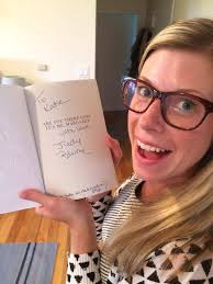 Happy ending for husb who gave away wife's book. All is well. And I get to  play small part in their history.