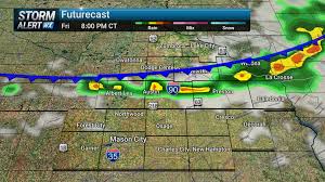 Low-end severe threat to end work week