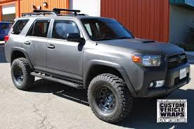 We've analyzed 64 toyota 4runner reviews, as well as data points like reliability ratings and fuel economy this trim has the same standard features as the limited but with the addition of black exterior accents. Toyota 4runner Avery Matte Black Wrap Toyota 4runner 4runner Toyota