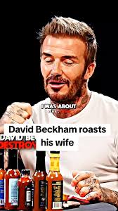 David Beckham roast his wife #davidbeckham #trendingtiktok #footballtiktok  #soccertiktok #davidbeckhamstyle #footballfans