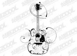 Download Creative Guitar Pattern Vector Material Free Vectors Ui Download PSD Mockup Templates
