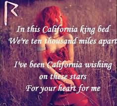 California King Bed By Rihanna Words California King Bedding Song Lyrics