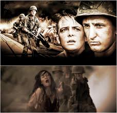 Casualties Of War was such an incredibly powerful movie with incredible  performances by Michael J. Fox and Sean Penn. Some scenes were hard to  watch but all in all it was a