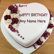 Birthday Cake With Name Edit And Photo Rose Birthday Cake With Name Happy Birthday Cake Images Birthday Cake Chocolate Birthday Cake With Photo Birthday Cake Writing
