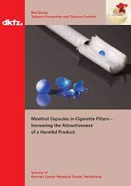 Camel has a new convertible smoke, the crush. Menthol Capsules In Cigarette Filters Increasing The Dkfz