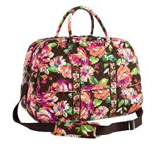 Vera Bradley Grand Traveler English Rose Carry On Bag Luggage Retired Nwt Bags Best Laptop Cases Travel Bags Carry On