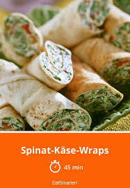 Spinat Kase Wraps Rezept Rezepte Wraps Rezept Wrap Rezepte