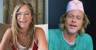 Jennifer Aniston och Brad Pitt flörtar i tv-rutan | ELLE