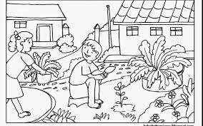 Search images from huge database containing over 1,250,000 drawings. Flower Garden Coloring Pages For Kids Drawing With Crayons