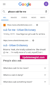 Maybe you would like to learn more about one of these? Please Sub For Me How Nigerian Girls Ask For Airtime Is Now On A Dictionary Updatemegist Com