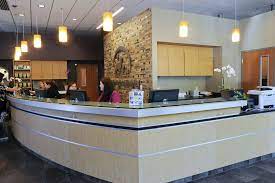He is caring and compassionate! Reception Counter At The Adobe Animal Hospital In Los Altos California We Would Definitely Need Somethin Hospital Design Animal Hospital Vet Hospital Design