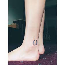 Horseshoe Tattoo My First Tattoo And I Couldn T Be Happier I Love It Horse Shoe Tattoo Tattoos Small Horse Tattoo