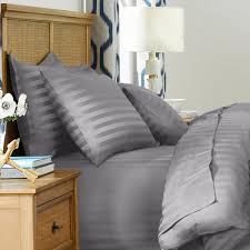 We deliver a wide selection of duvet covers and pillowcases made from soft and washable materials that ensure the same great quality as the rest of our bed linens range. Home Decorators Collection 500 Thread Count Egyptian Cotton Sateen 3 Piece Full Queen Duvet Cover Set In Stone Gray Damask 500tc Duvet Str Fq Stone Grey The Home Depot