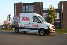 Fahrzeugbeschriftung Mercedes Sprinter Des Baustoffhandels Leymann Baustoffe In Sulingen Layout Design Van Design