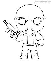 Fairy tales, animated films, flowers, anime, training coloring pages, nature, vegetables and fruit, cars, trees, animal, etc. Torcher From Piggy Roblox Coloring Pages Gas Mask Soldier Roblox Coloring Pages Coloring Pages Cool Coloring Pages