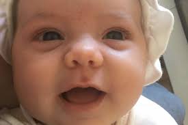 Andrea er Månedens baby