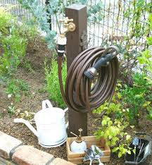 楽天市場 立水栓セット ウォータースタンド 2口 蛇口付 ディーズガーデン 手洗い場 外 水道 おしゃれ 外水栓 エクステリア通販プルーマガーデン 裏庭のアイデア 庭のアイデア エクステリア